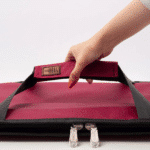 Tray Thermal Bag 45x40 cm – Large Rectangular Insulated Food Carrier, Waterproof Leakproof Thermal Storage Bag for Hot & Cold Food Trays (26–34L Capacity)-Red - Image 2