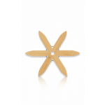 ⁦طقم وسادات عازلة للحرارة من خشب البامبو - طقم قواعد قابلة للطي مكون من 4 قطع مع حامل تخزين مزخرف على شكل شجرة - 20 سم - خشب طبيعي صديق للبيئة⁩ - الصورة ⁦2⁩