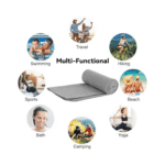 فوط سباحة مايكروفايبر من مينترا 110× 175 سم – لون بينك - الصورة 4