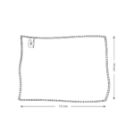 فوط سباحة مايكروفايبر من مينترا 110× 175 سم – لون بينك - الصورة 2