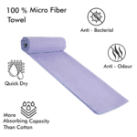 فوط سباحة مايكروفايبر من مينترا 110× 175 سم – لون بينك - الصورة 3