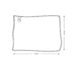 ⁦فوط سباحة مايكروفايبر من مينترا 110× 175 سم – لون ازرق<br>⁩ - الصورة ⁦2⁩