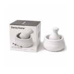 Danny Home Mini Porcelain Mortar & Pestle – Small Ceramic Herb & Spice Grinder – Garlic, Pepper & Seasoning Crusher - Image 4