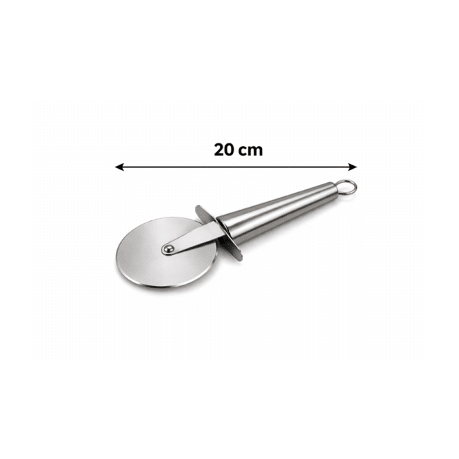 Pizza Cutter Wheel 20 cm Stainless Steel – Heavy Duty Sharp Pizza Slicer with Ergonomic Handle - Image 3