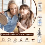 Electric Makeup Brush Cleaner & Dryer – Automatic USB Brush Washing Machine, Cosmetic Brush Cleaner with One-Touch Control, Fast Cleaning & Drying Tool - Image 3