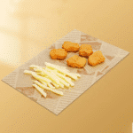 Greaseproof Food Wrapping Paper Sheets – 37 × 27 cm (100 Pieces) – Newspaper Print - Image 2