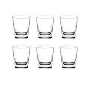 طقم أكواب زجاجية