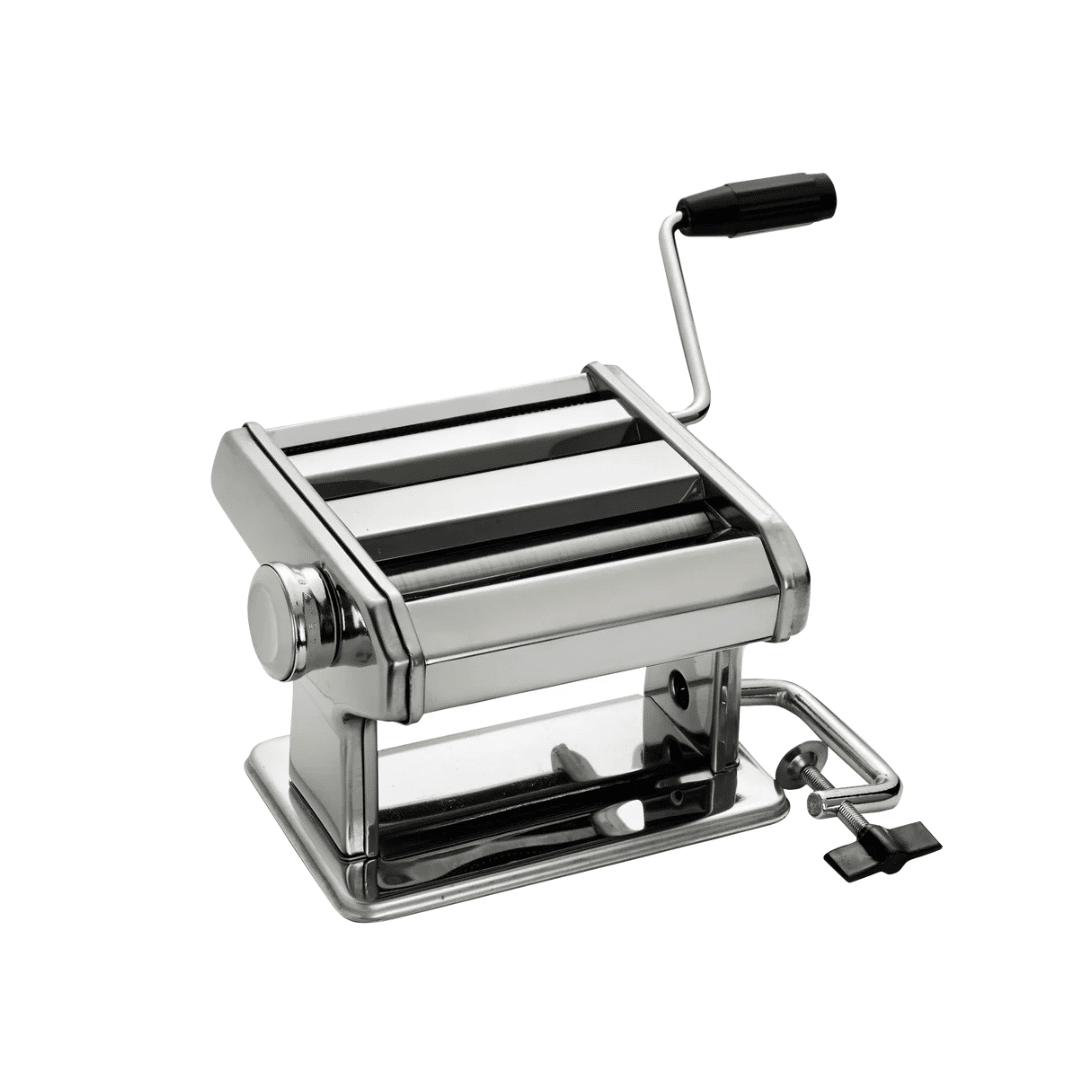 Manual Stainless Steel Pasta Maker Machine (5) Manual Stainless Steel Pasta Maker Machine