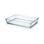 Borcam Rectangular Glass Oven Tray 36×26 cm (4350ml) – Heat Resistant Baking Dish, Made in Turkey - Image 4