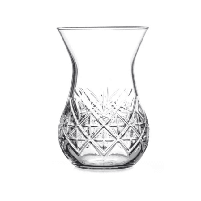 ⁦طقم استكانة شاي باشاباشي تايم ليس 170 مل - طقم من 6 أكواب شاي بتصميم كريستالي⁩ - الصورة ⁦2⁩