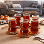 Pasabahce Ciftebelli Turkish Tea Estekana Set 140ml- 6 Pcs set–Turkey Made - Image 2