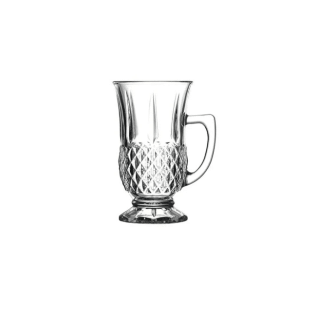 Pasabahce Istanbul Tea Estekana Set 155ml – Set of 6 Turkish Tea Cups with Handle - Image 2